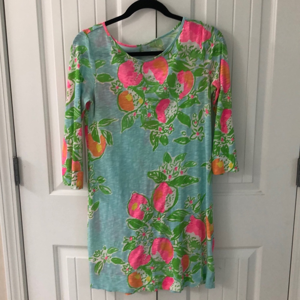 Lily Pulitzer Dress S 3/4 Sleeve